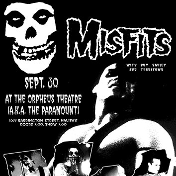 evul » MISFITS, poster